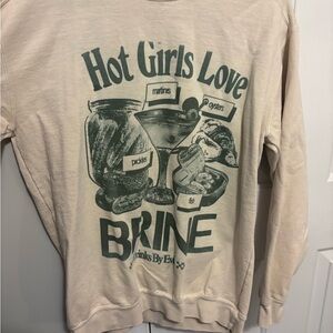 Graphic Sweatshirt with Fun Print (MISPRINT)